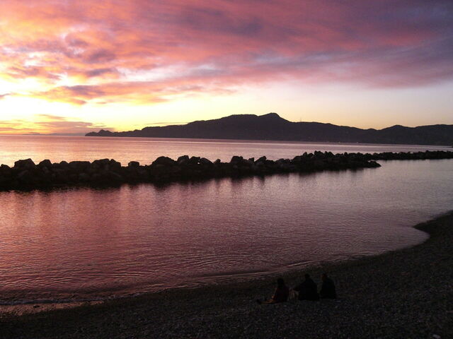 Sunset at Portofino