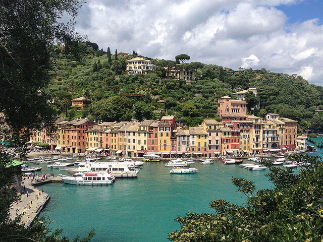 View over Portofino