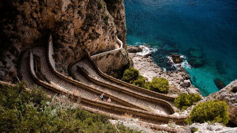 Via Krupp, Capri