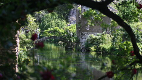 River, Garden of Ninfa