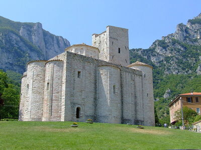 Abbey in Genga
