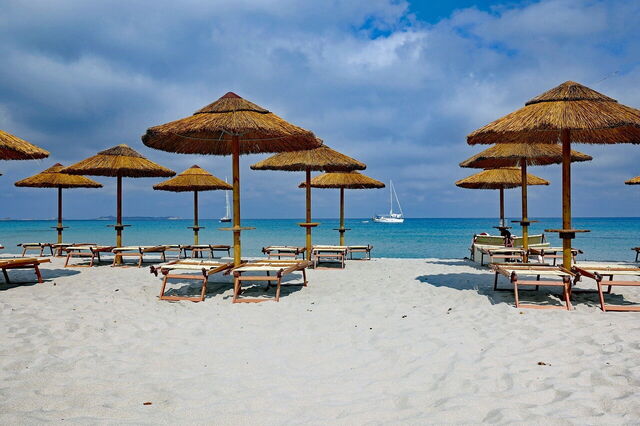 A perfect beach in Sardinia