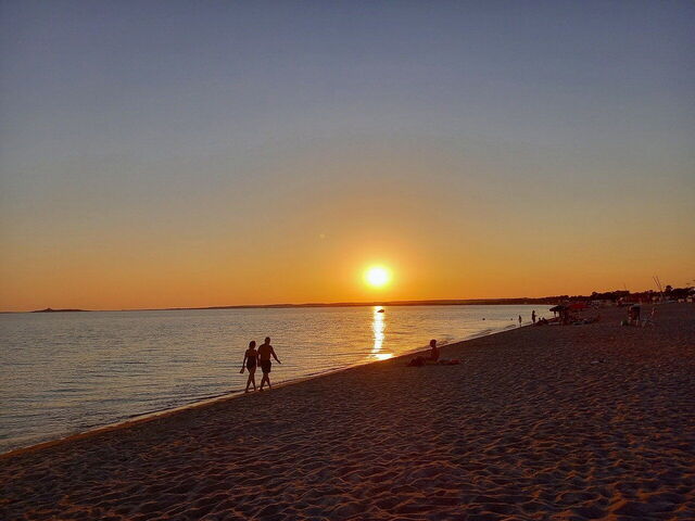 A sunset in Sardinia
