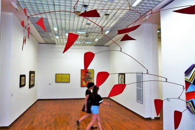 Calder in the Galleria civica d'arte moderna e contemporanea di Torino