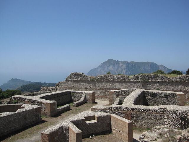 Villa Jovis, Ruins