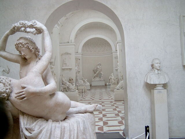Canova plaster casts
