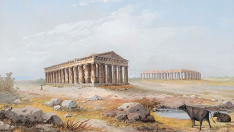 Temple at Paestum, Y. Gianni, 1898