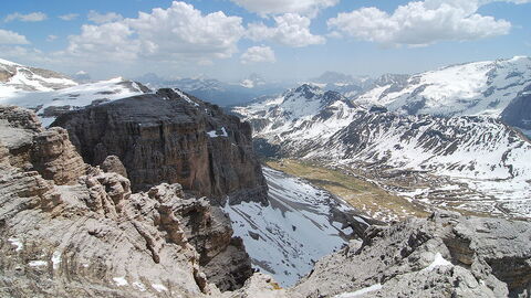 View of Dolomites