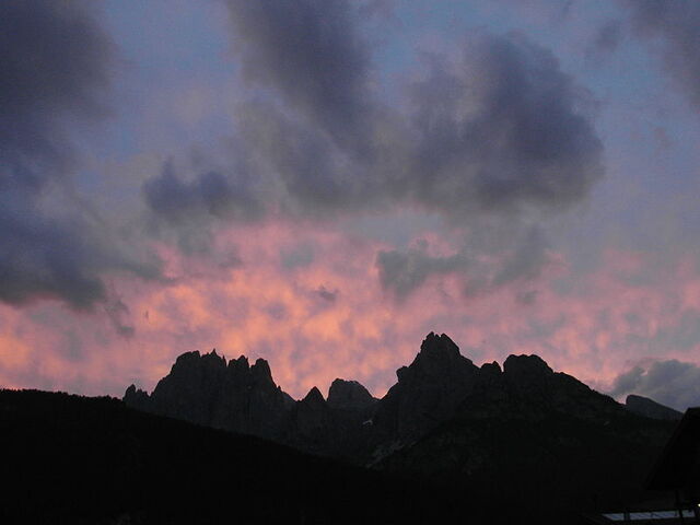 Skyline of the Dolomites