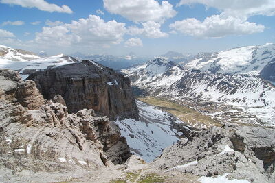 View of Dolomites