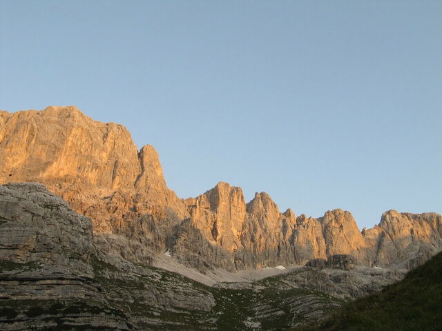 Skyline of the Dolomites