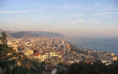 View of Salerno city