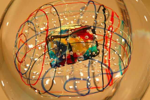 Coloured glass of Murano