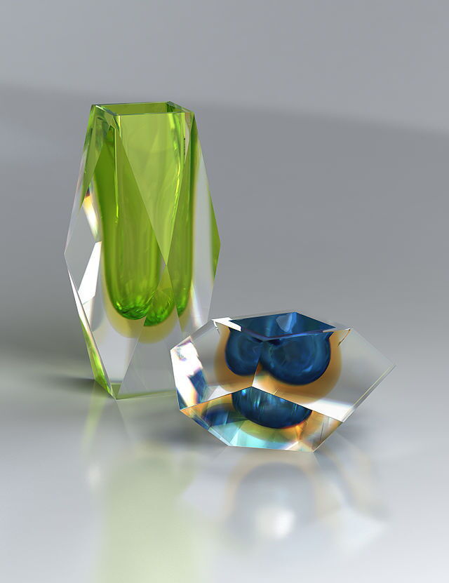 Glass of Murano island