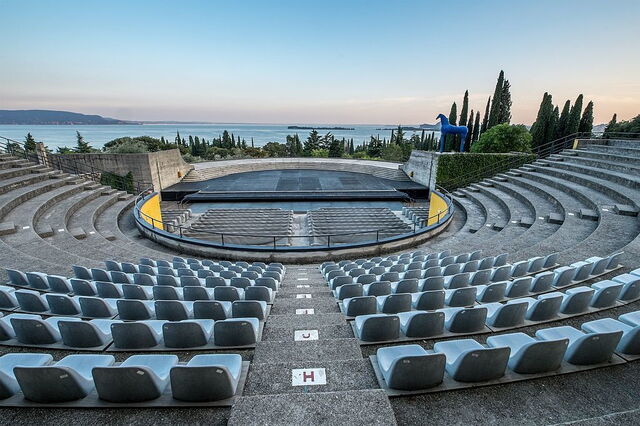The Amphitheatre at Vittoriale degli Italiani