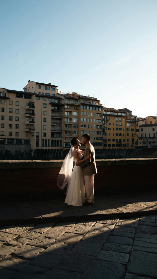 Wedding pictures in Florence