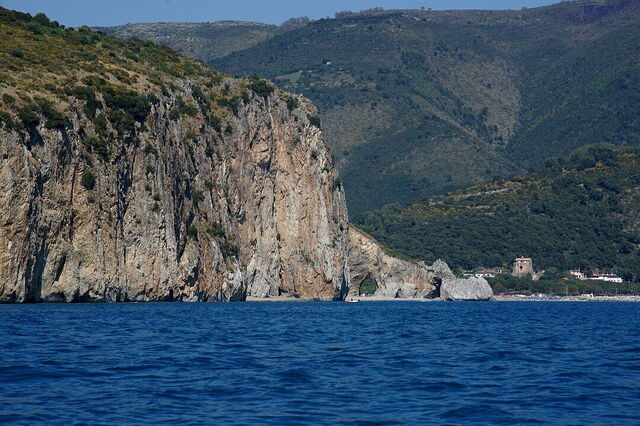 Spiaggia dell'Arco Naturale Palinuro