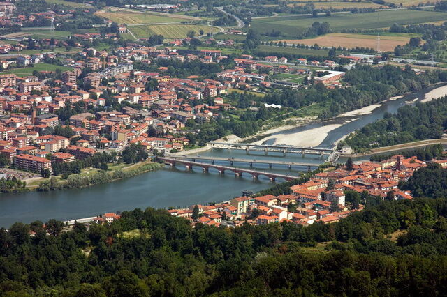 View of Po river