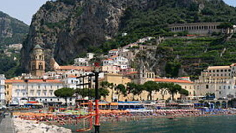 Amalfi coastal town