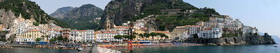 Amalfi coastal town