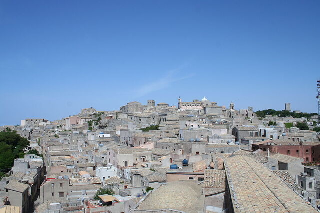 View over Erice