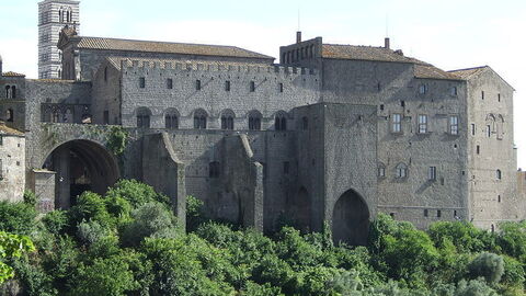Papal palace in Viterbo