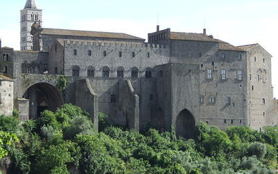 Papal palace in Viterbo
