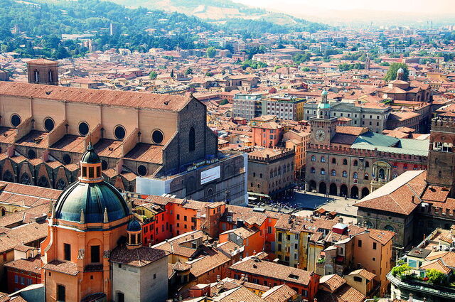 Bologna city centre
