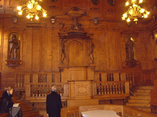 Archiginnasio of Bologna, Anatomical Theatre