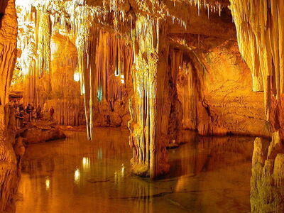 Stalactite cave near Alghero
