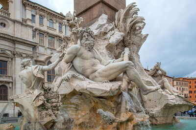 Fountain in Piazza Navona