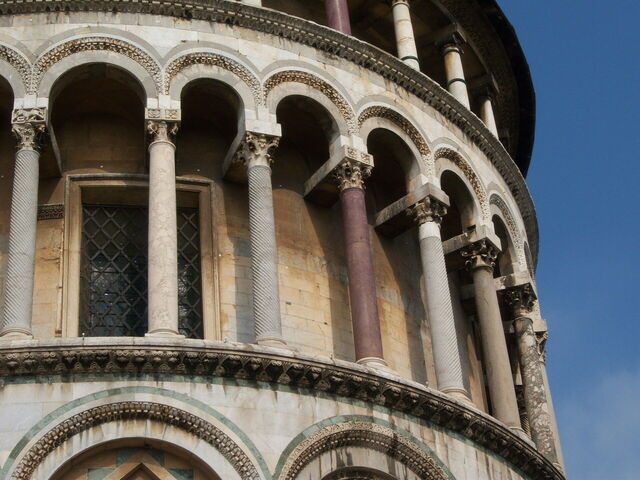Leaning Tower, detail