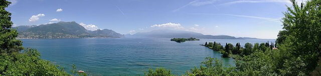 View of lake garda