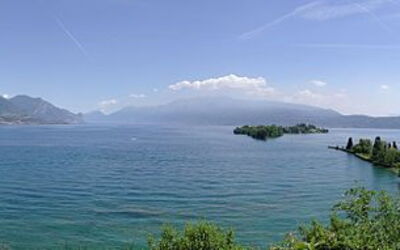 View of lake garda