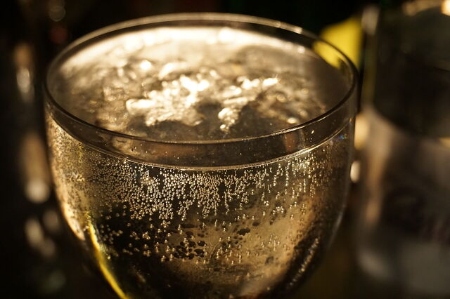 Prosecco bubbles