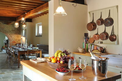 Casale Le Fonti, kitchen