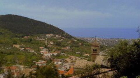 Panorama of the city of Formia