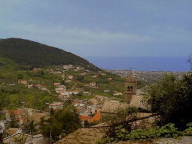 Panorama of the city of Formia