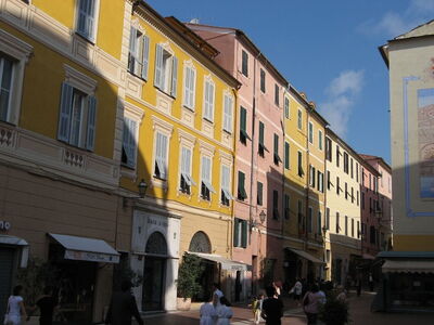 Streets of Oneglia