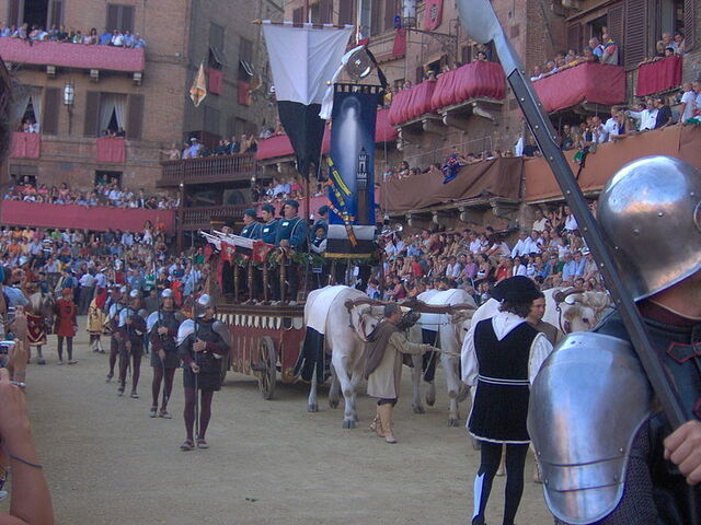 Parade at Palio di Siena