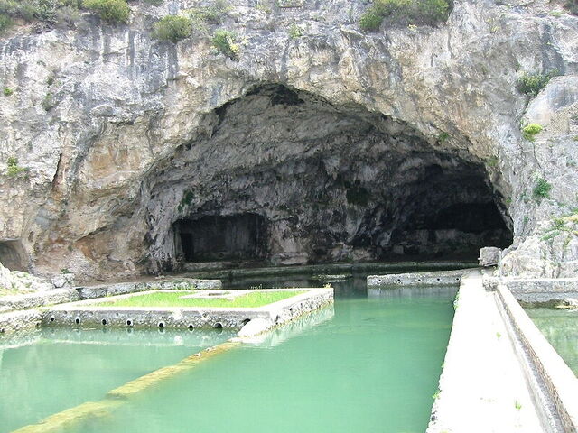 remains of tiberius villa