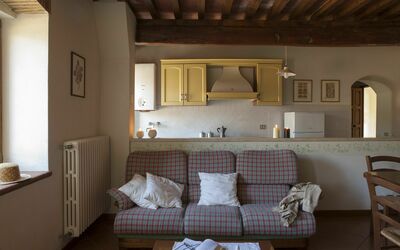 Gelso Proneta 1: Room, Property, Furniture, Building, Interior Design, Living Room, House, Wall, Floor, Ceiling