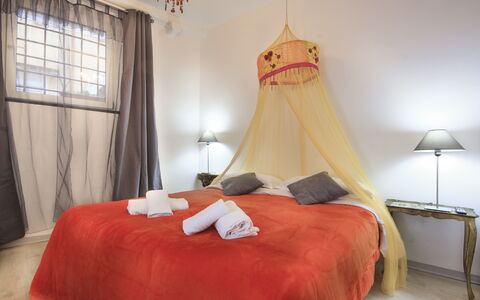 Diamonds & Rust: Bedroom, Bed, Room, Furniture, Property, Bed Frame, Bed Sheet, Interior Design, Suite, Bedding