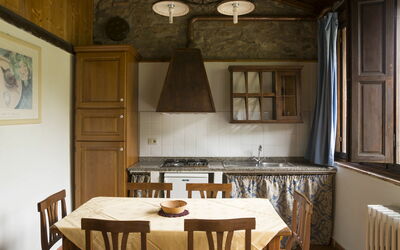Casa Vecchia 1: Room, Property, Furniture, Building, Interior Design, Ceiling, House, Table, Home, Kitchen