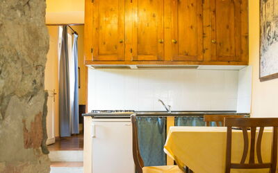 Loggia 4: Room, Yellow, Kitchen, Furniture, Property, Countertop, Cabinetry, Interior Design, House, Building