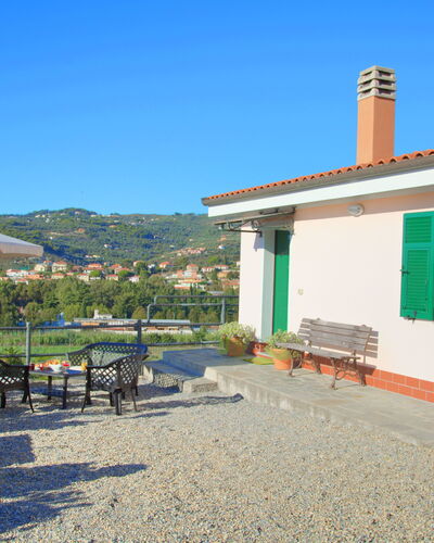 Casa Ilaria - Diano Marina: Property, House, Building, Real Estate, Home, Sky, Vacation, Tree, Architecture, Rural Area
