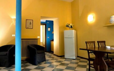 San Domenico Studio: Room, Property, Building, Interior Design, Floor, House, Furniture, Suite, Ceiling