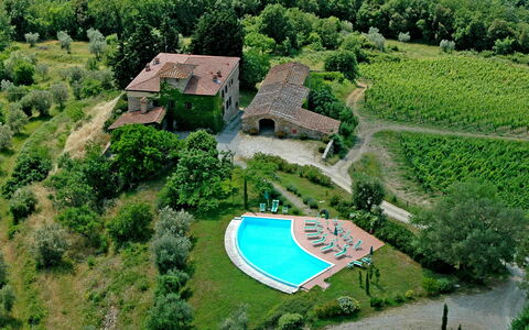 Quercia Al Poggio - Weddings And Events: Plant, Property, Tree, Natural Landscape, Nature, Building, Land Lot, Vegetation, Grass, Urban Design