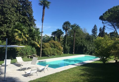 Villa Ghis - Sleeps 16: Swimming Pool, Property, Sky, House, Real Estate, Tree, Wilderness, Palm Tree, Home, Vacation