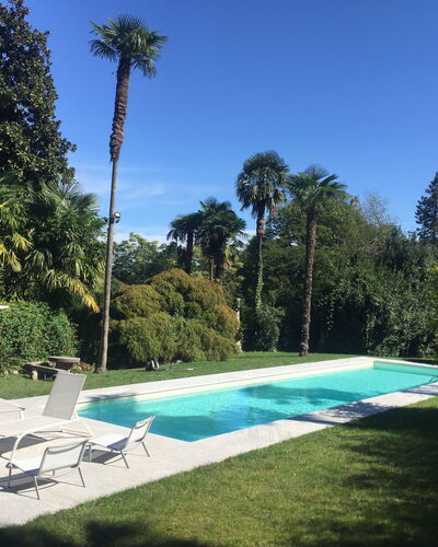 Villa Ghis - Sleeps 16: Swimming Pool, Property, Sky, House, Real Estate, Tree, Wilderness, Palm Tree, Home, Vacation